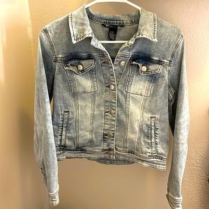 Baccini Light Blue Denim Jean Jacket